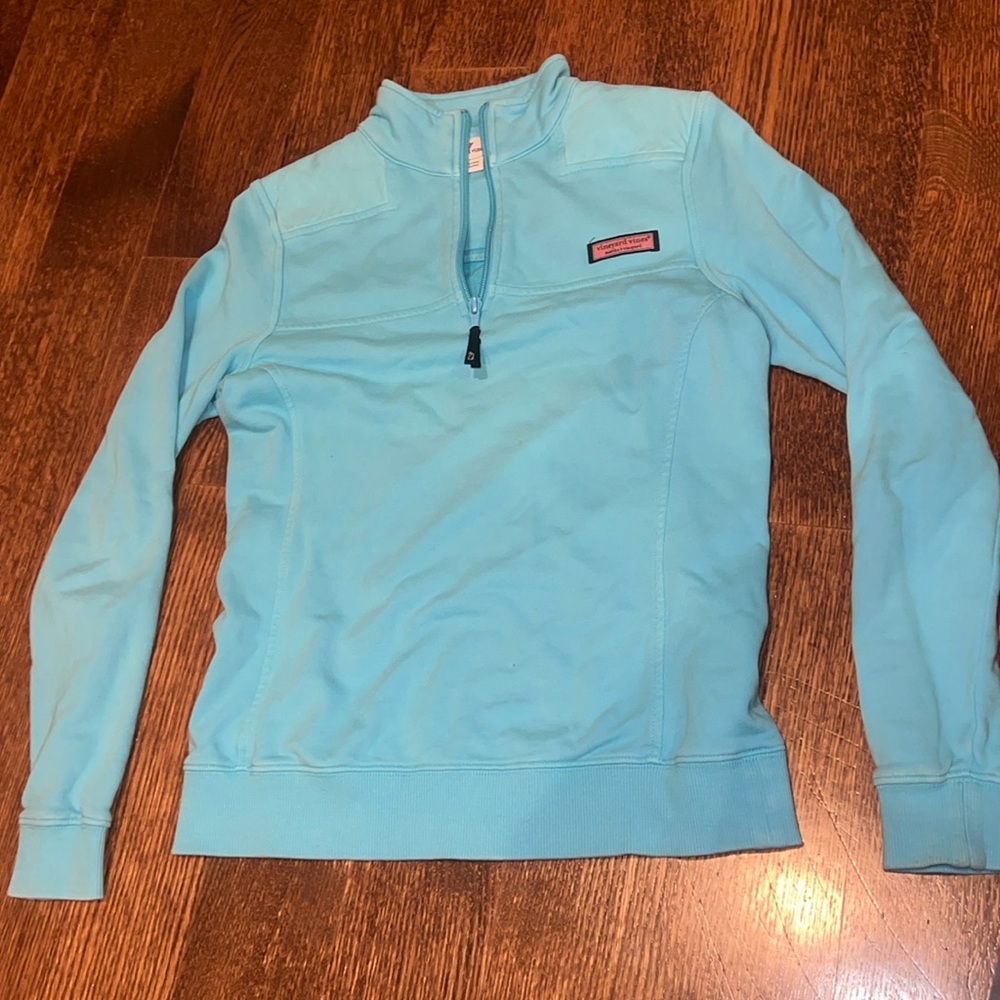 Baby blue vineyard vines shep shirt